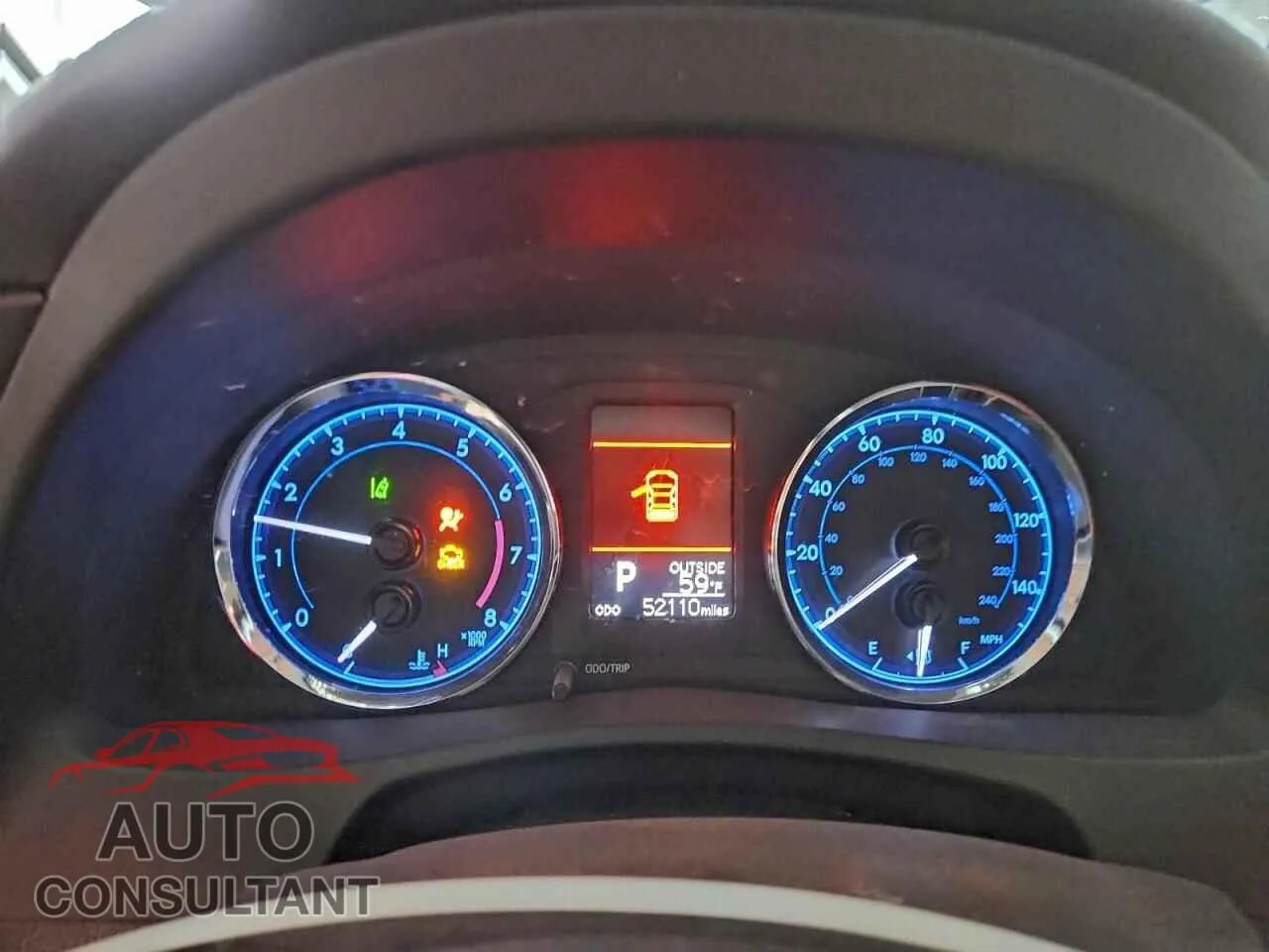 2019 TOYOTA COROLLA Damaged VIN 2T1BURHE9KC245633 – trunk area