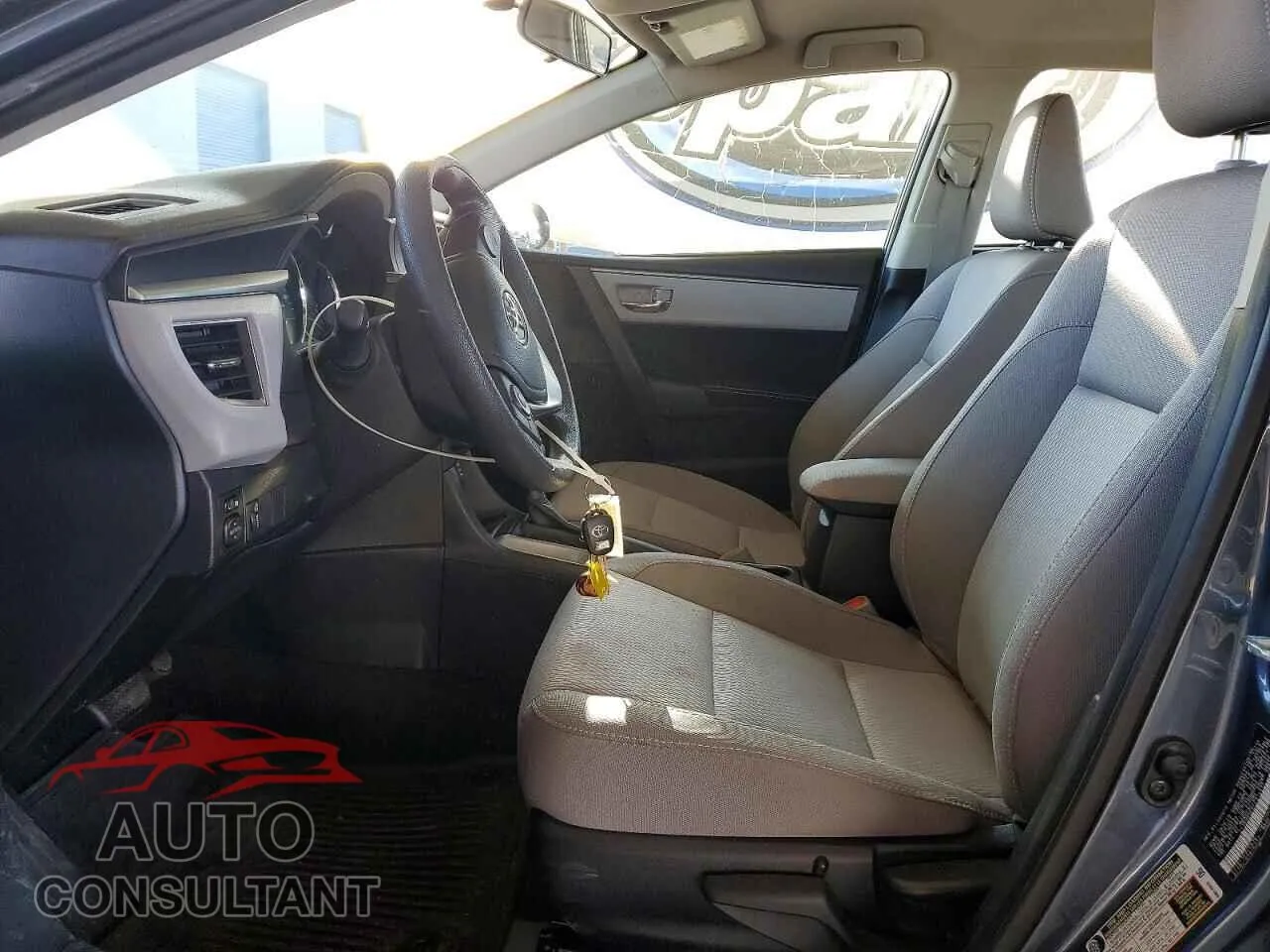 2015 TOYOTA COROLLA Damaged VIN 2T1BURHEXFC314917 – exterior detail