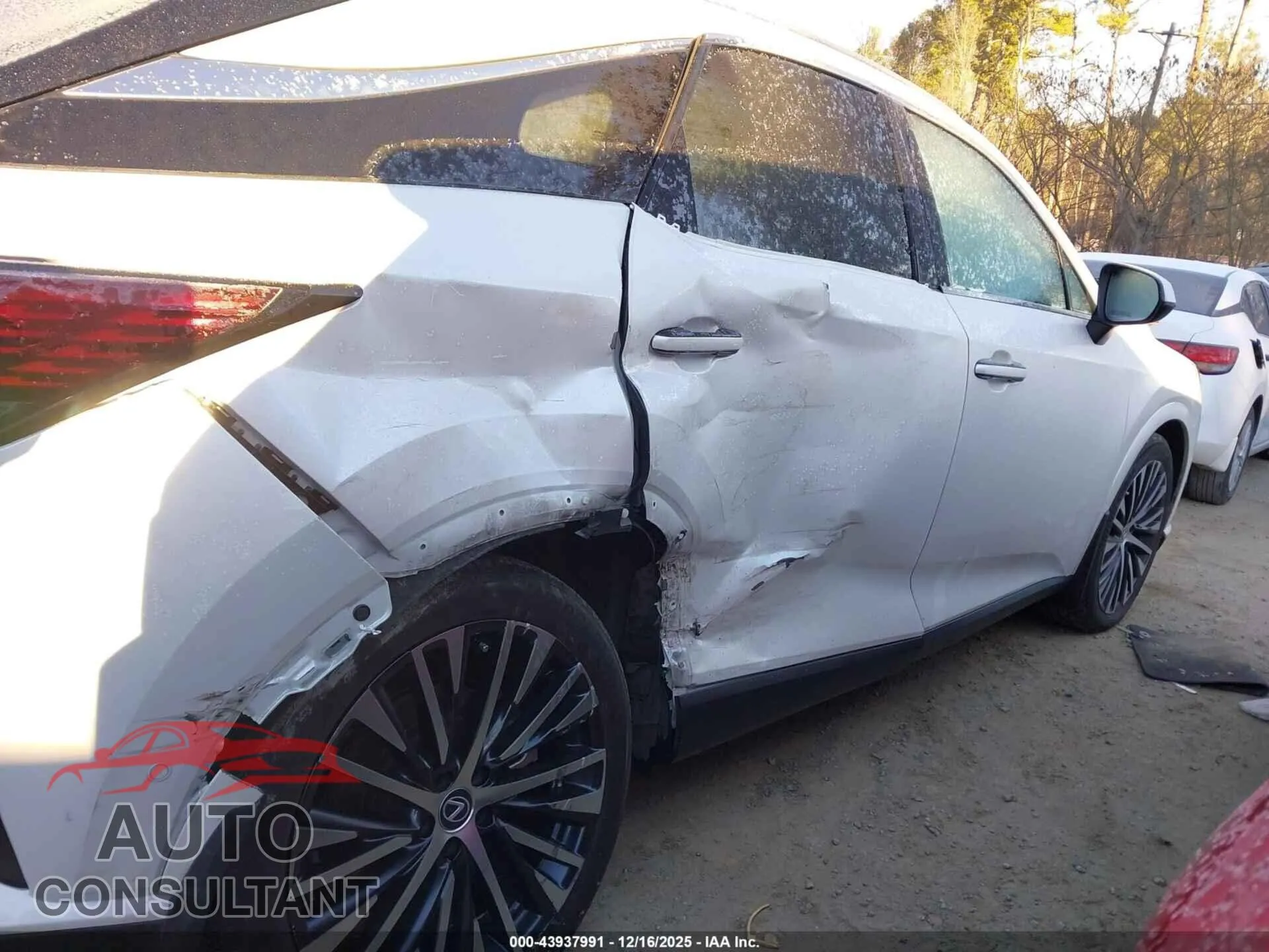 2023 LEXUS RX 350 Damaged VIN 2T2BAMBA5PC016077 – engine bay