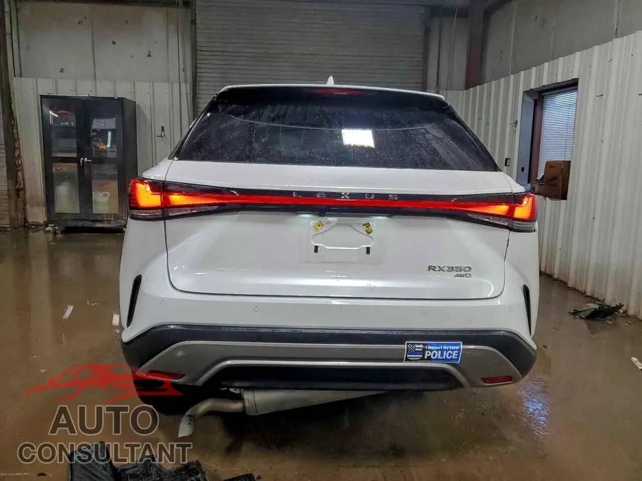 2023 LEXUS RX350 Damaged VIN 2T2BAMCA0PC028555 – engine bay