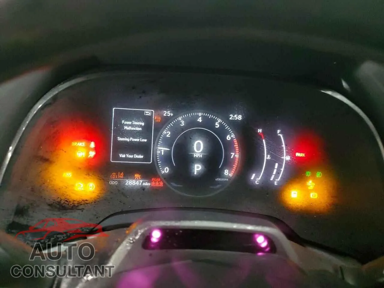 2023 LEXUS RX350 Damaged VIN 2T2BAMCA0PC028555 – trunk area