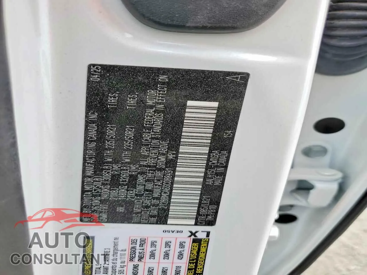 2025 LEXUS RX 350H BA Damaged VIN 2T2BBMCA6SC088491 – photo 13