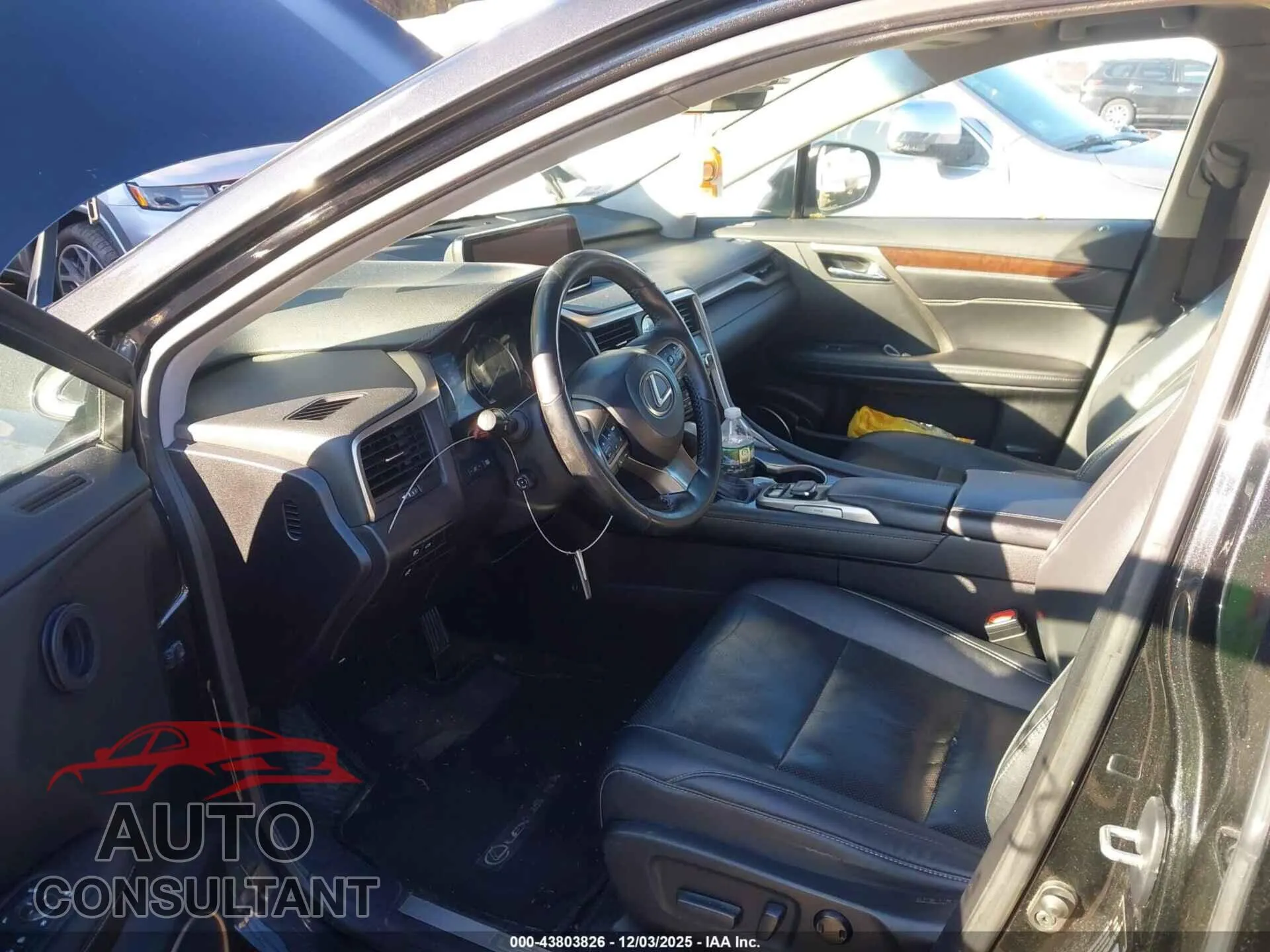 2016 LEXUS RX 350 Damaged VIN 2T2BZMCA7GC036810 – interior seats