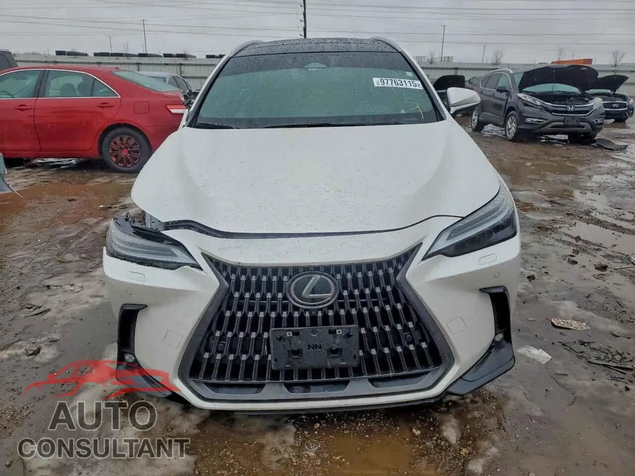 2024 LEXUS NX 350 LUX Damaged VIN 2T2HGCEZ7RC059004 – interior seats