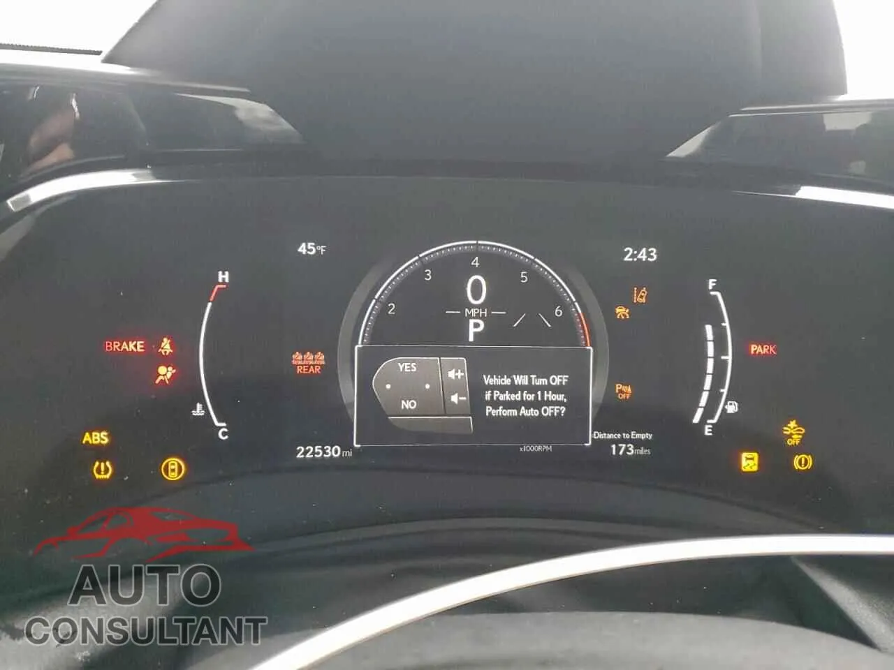 2024 LEXUS NX 350 LUX Damaged VIN 2T2HGCEZ7RC059004 – trunk area