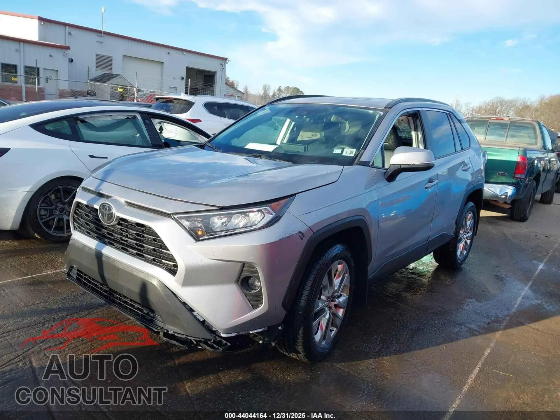 2021 TOYOTA RAV4 Damaged VIN 2T3A1RFVXMC182690 – rear exterior