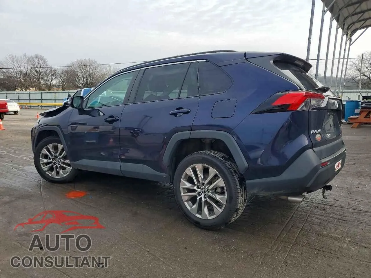 2019 TOYOTA RAV4 Damaged VIN 2T3C1RFV6KW034718 – rear exterior
