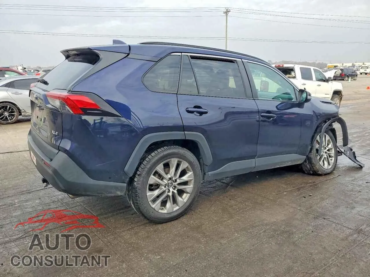 2019 TOYOTA RAV4 Damaged VIN 2T3C1RFV6KW034718 – side profile