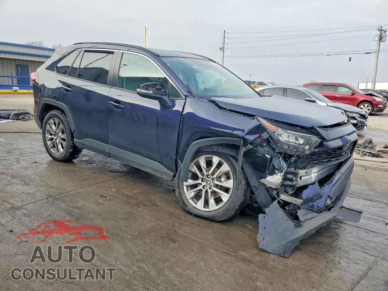 2019 TOYOTA RAV4 Damaged VIN 2T3C1RFV6KW034718 – dashboard