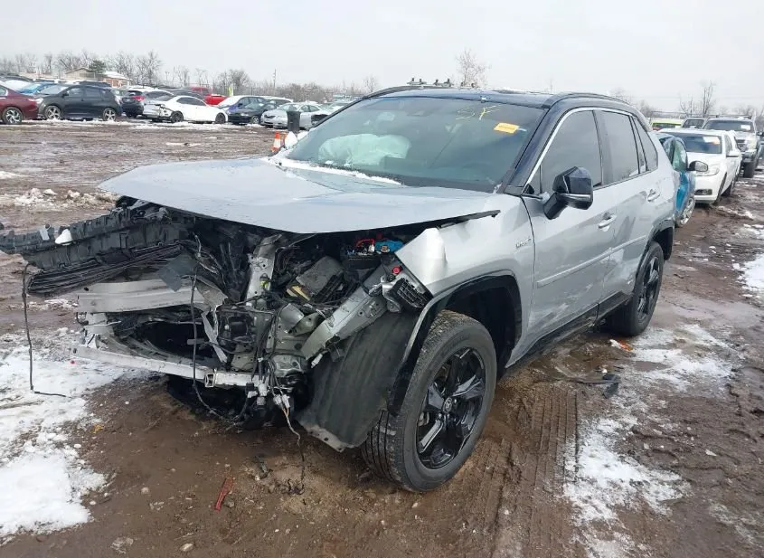 2021 TOYOTA RAV4 Used VIN 2T3E6RFV7MW028178 – side profile