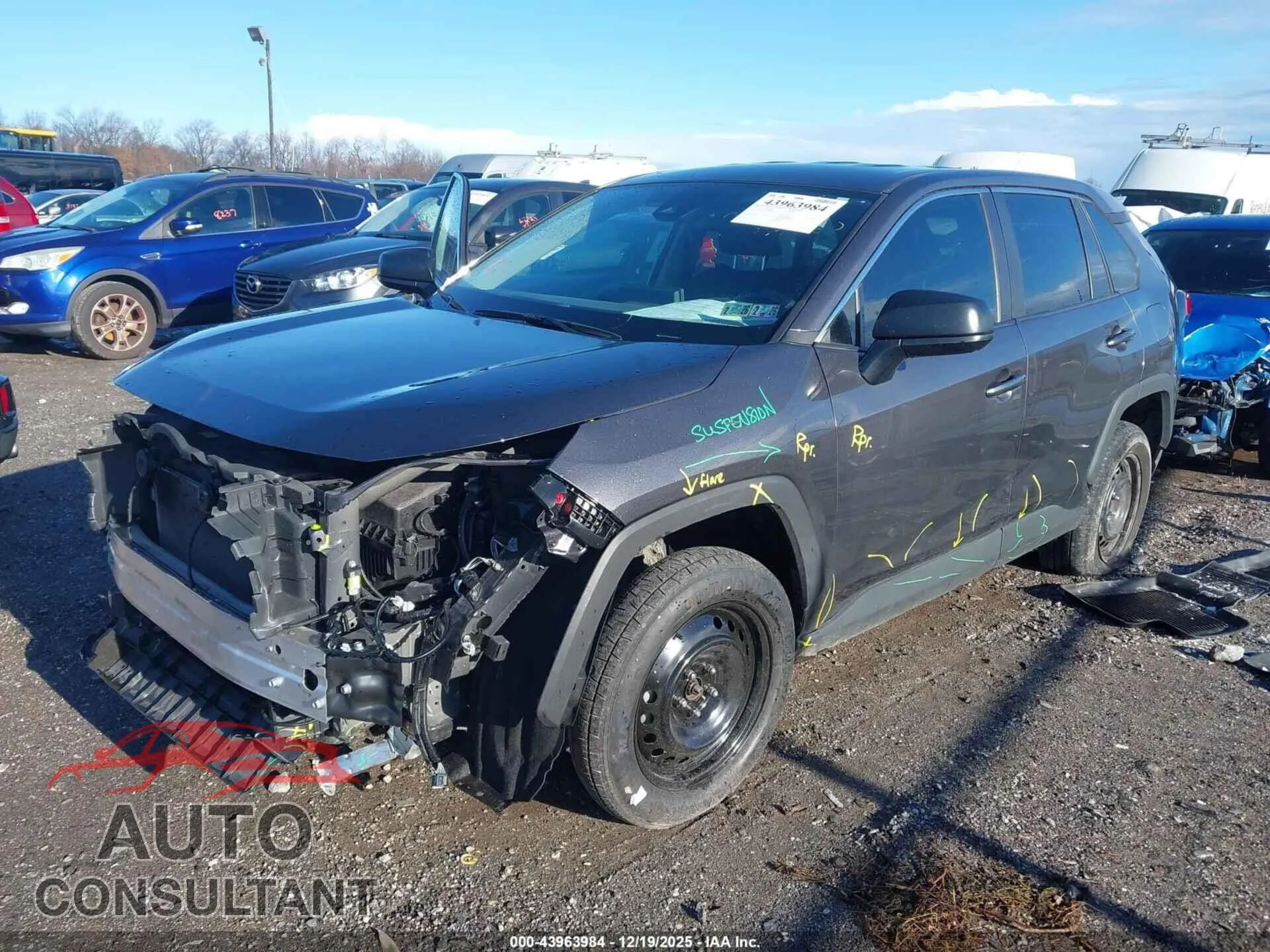 2024 TOYOTA RAV4 Damaged VIN 2T3H1RFV8RC288660 – rear exterior