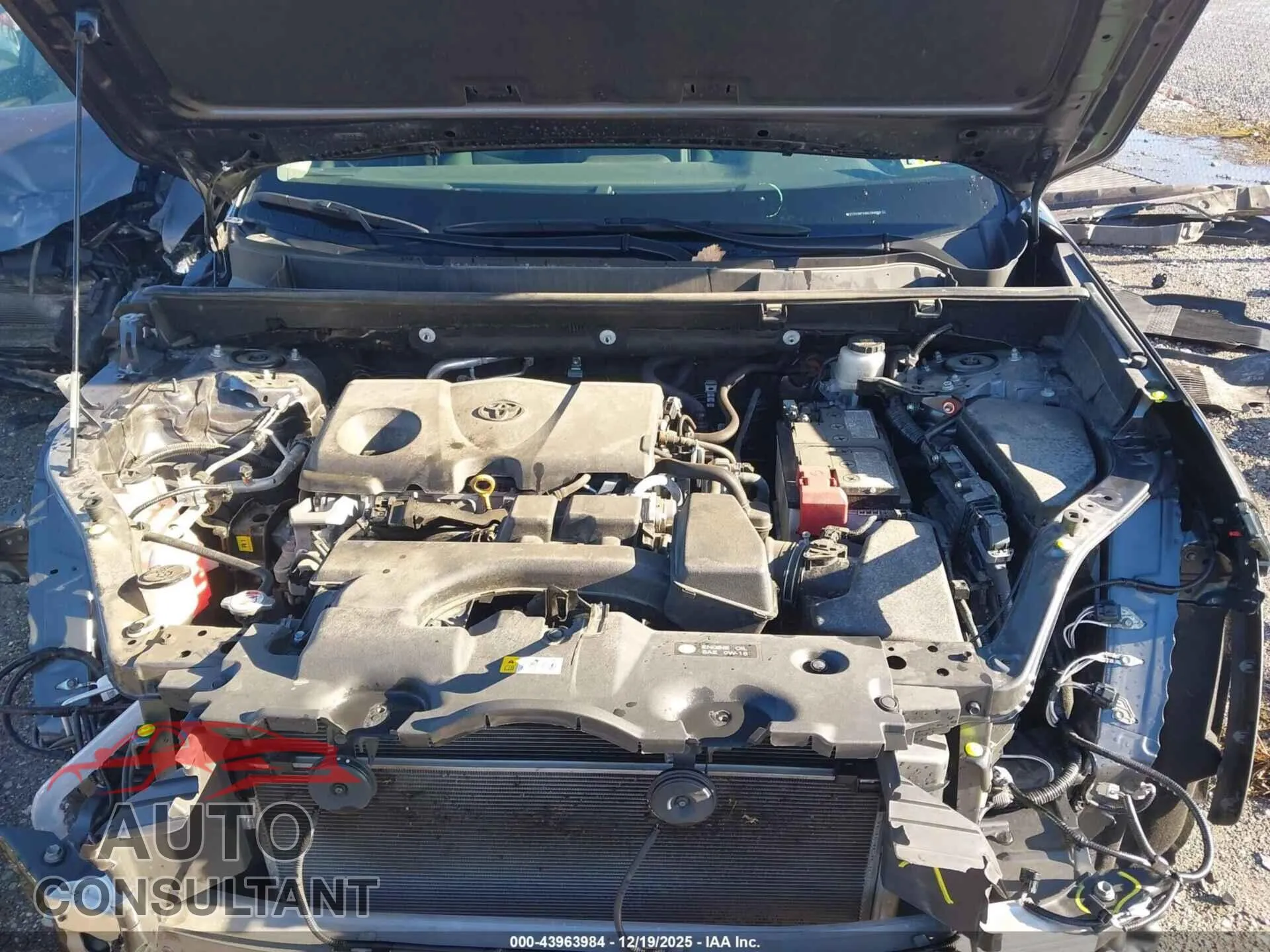 2024 TOYOTA RAV4 Damaged VIN 2T3H1RFV8RC288660 – odometer reading