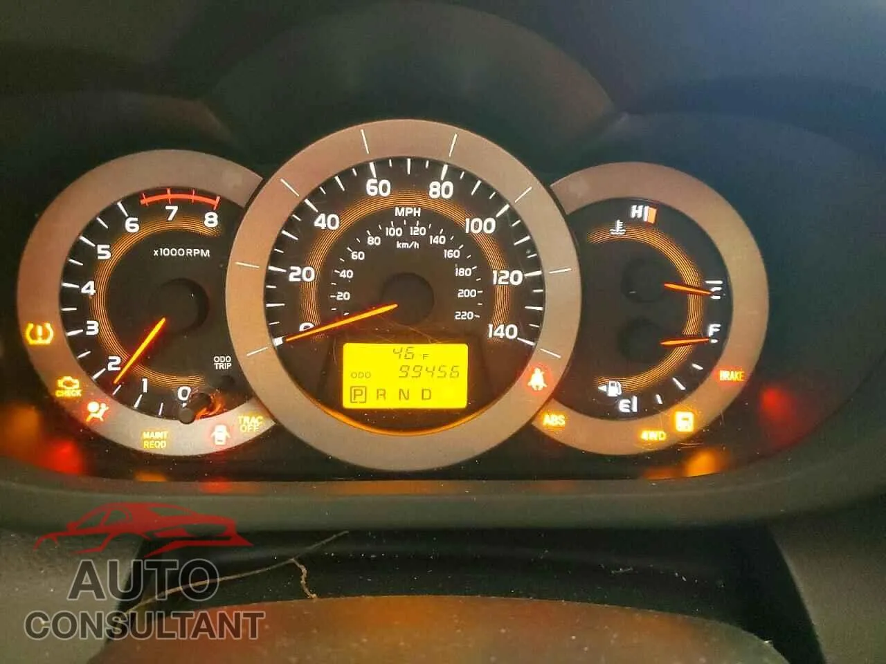 2012 TOYOTA RAV4 Damaged VIN 2T3RF4DV1CW181953 – trunk area