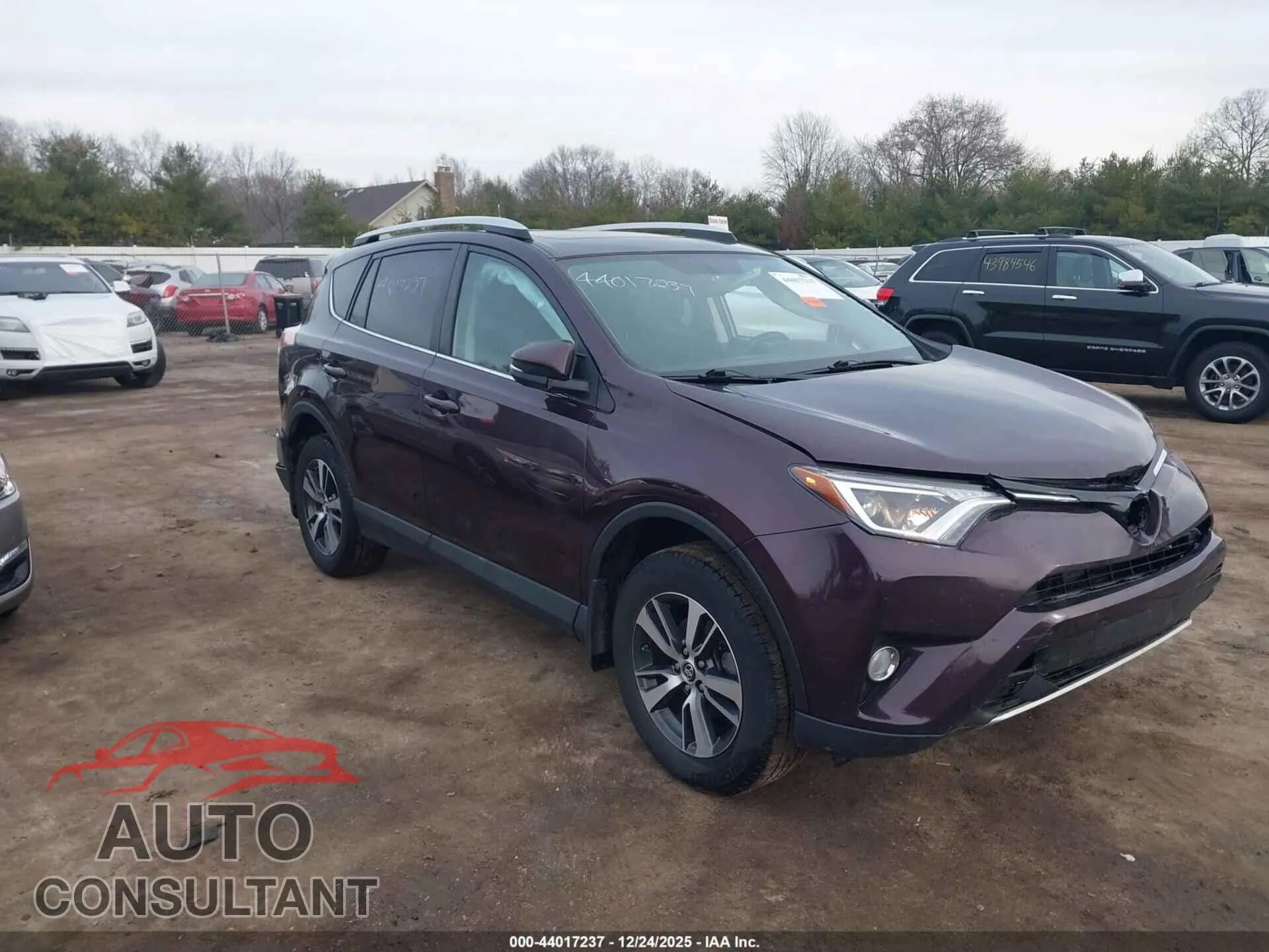 2016 TOYOTA RAV4 VIN 2T3RFREV0GW449182