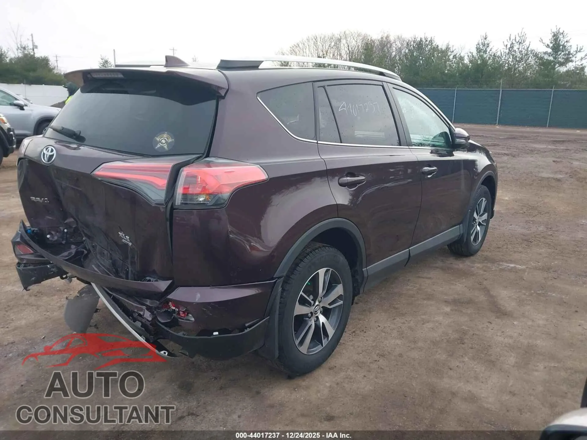 2016 TOYOTA RAV4 Damaged VIN 2T3RFREV0GW449182 – dashboard
