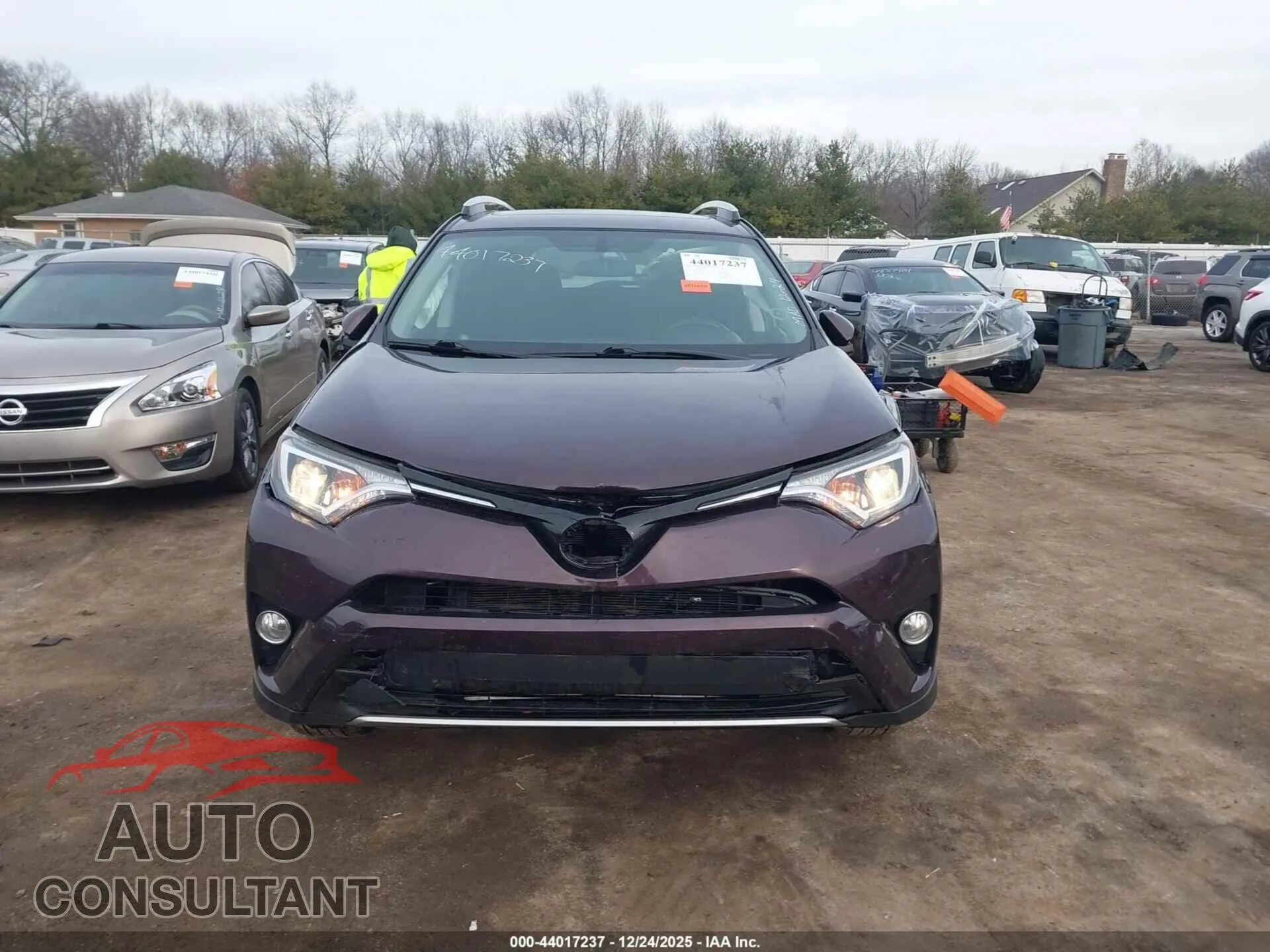 2016 TOYOTA RAV4 Damaged VIN 2T3RFREV0GW449182 – photo 12