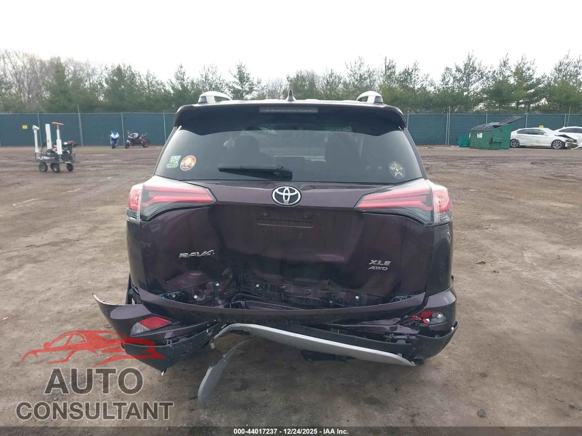 2016 TOYOTA RAV4 Damaged VIN 2T3RFREV0GW449182 – photo 16