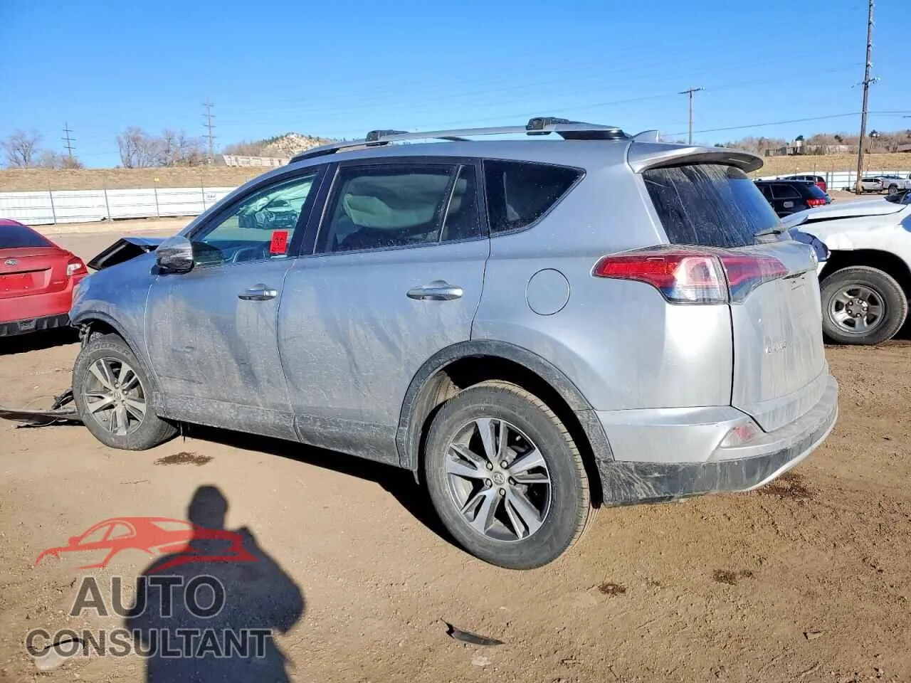 2016 TOYOTA RAV4 Damaged VIN 2T3RFREV3GW514834 – rear exterior