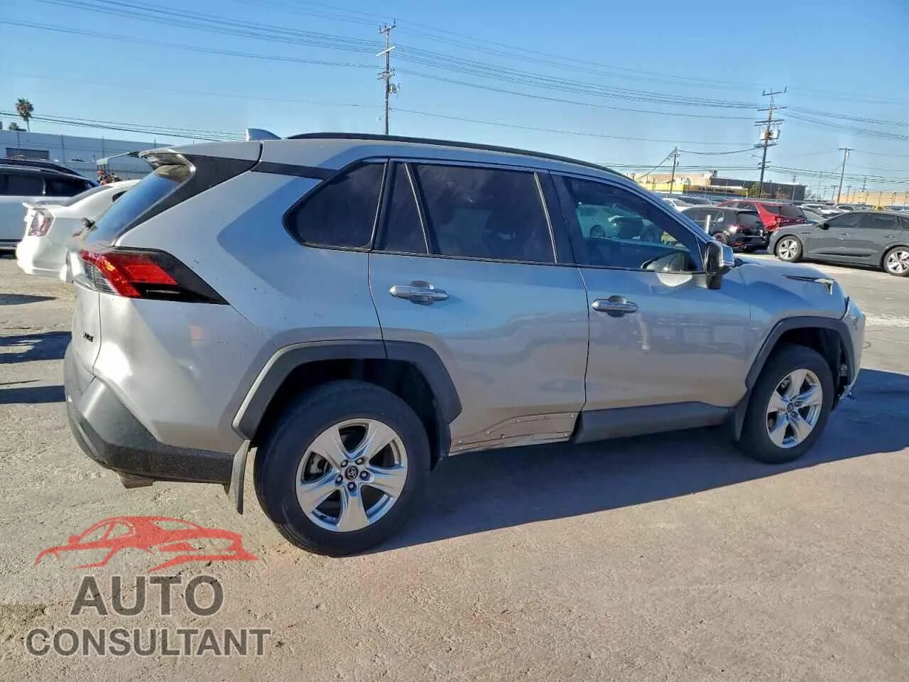 2021 TOYOTA RAV4 Damaged VIN 2T3W1RFV0MW114757 – side profile