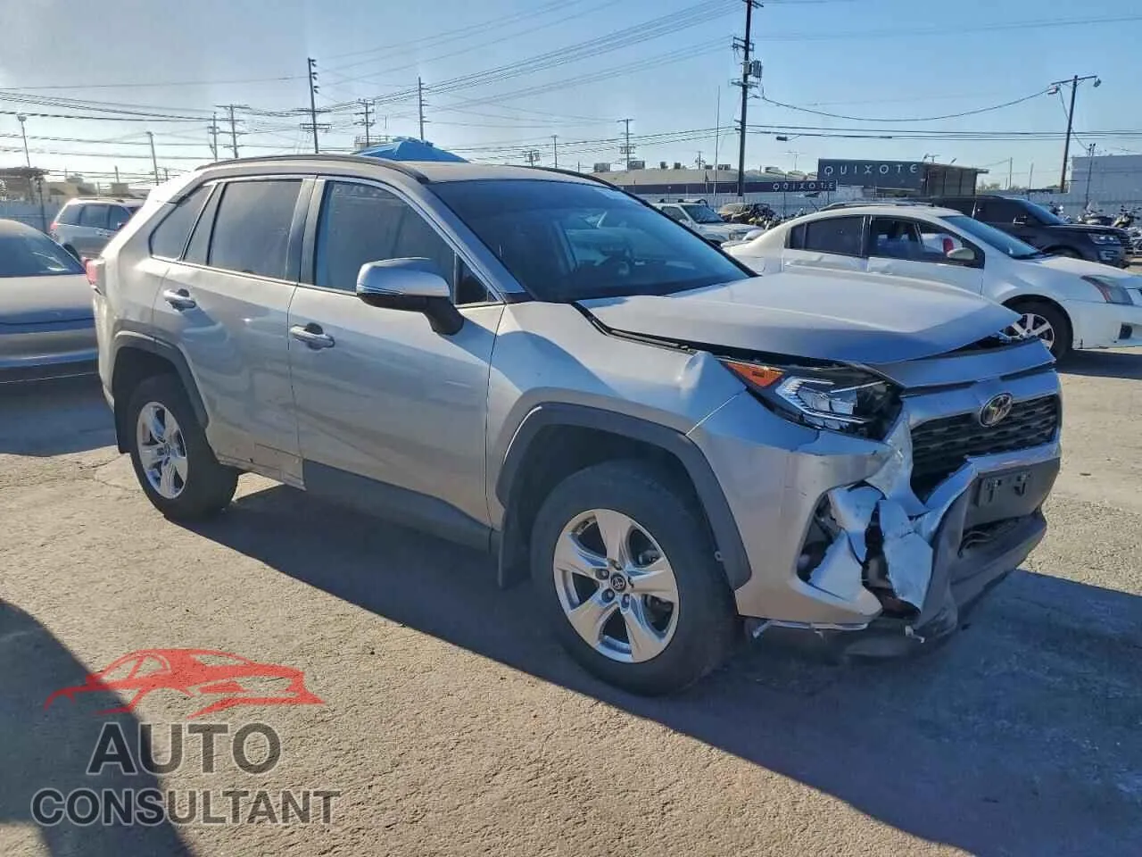 2021 TOYOTA RAV4 Damaged VIN 2T3W1RFV0MW114757 – dashboard