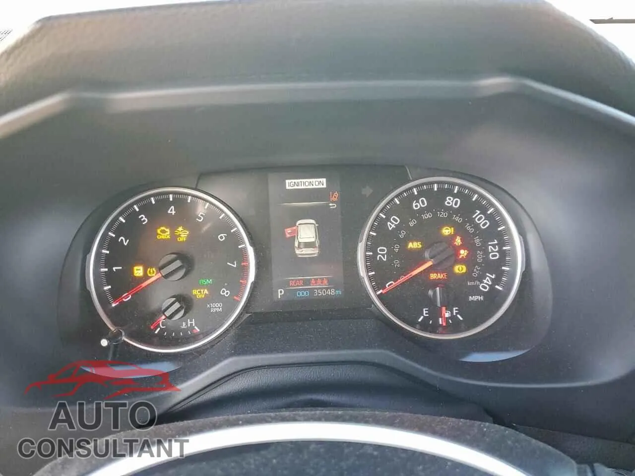 2021 TOYOTA RAV4 Damaged VIN 2T3W1RFV0MW114757 – trunk area