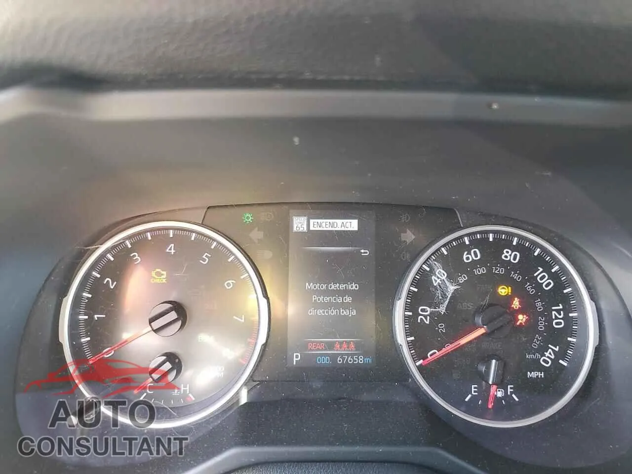 2022 TOYOTA RAV4 Damaged VIN 2T3W1RFVXNC207997 – trunk area