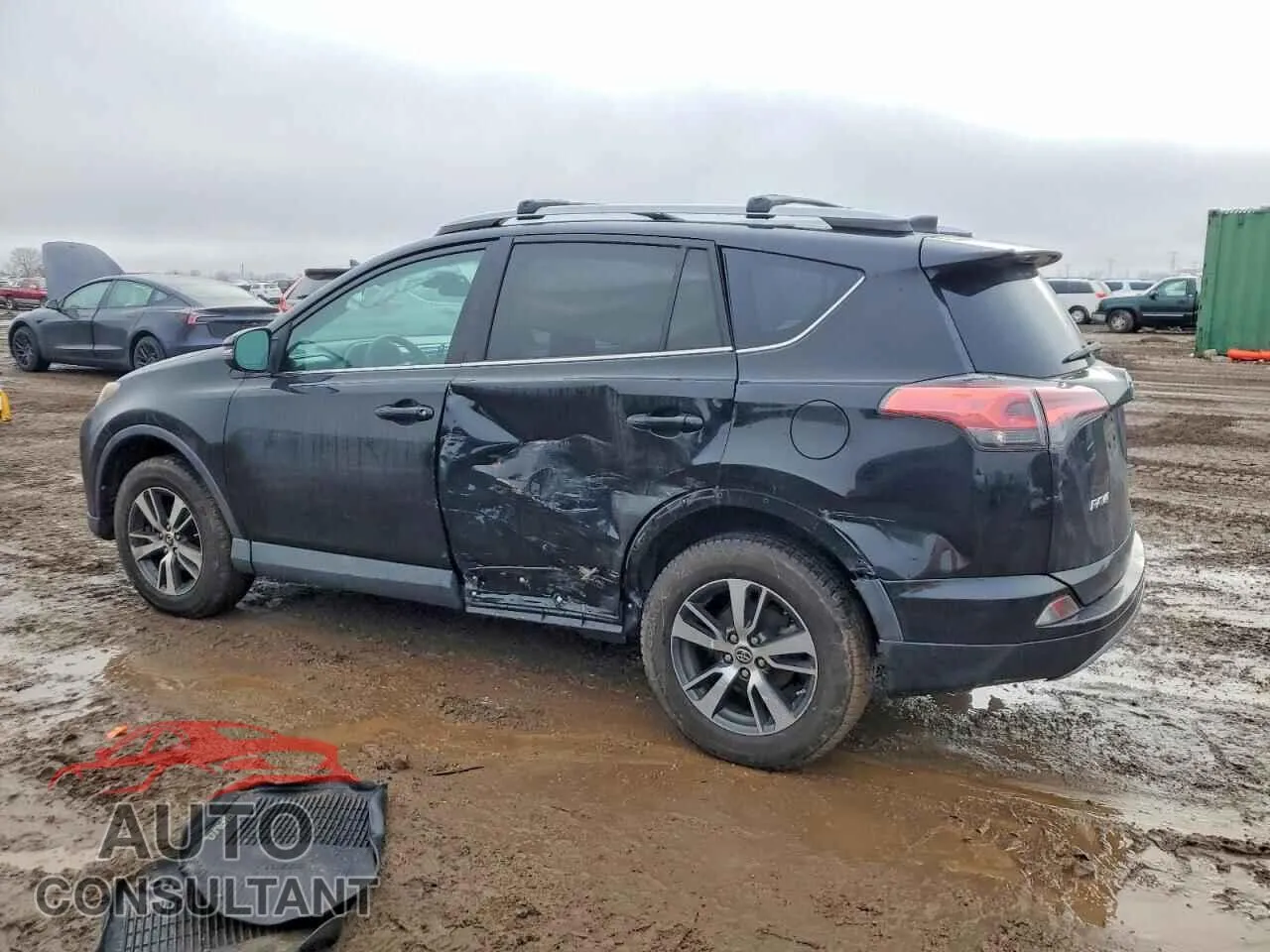 2018 TOYOTA RAV4 Damaged VIN 2T3WFREV1JW418789 – rear exterior 2018 TOYOTA RAV4 Damaged VIN 2T3WFREV1JW418789 – rear exterior