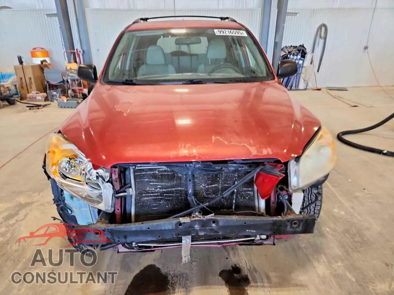 2009 TOYOTA RAV4 Damaged VIN 2T3ZF33V09W010390 – interior seats