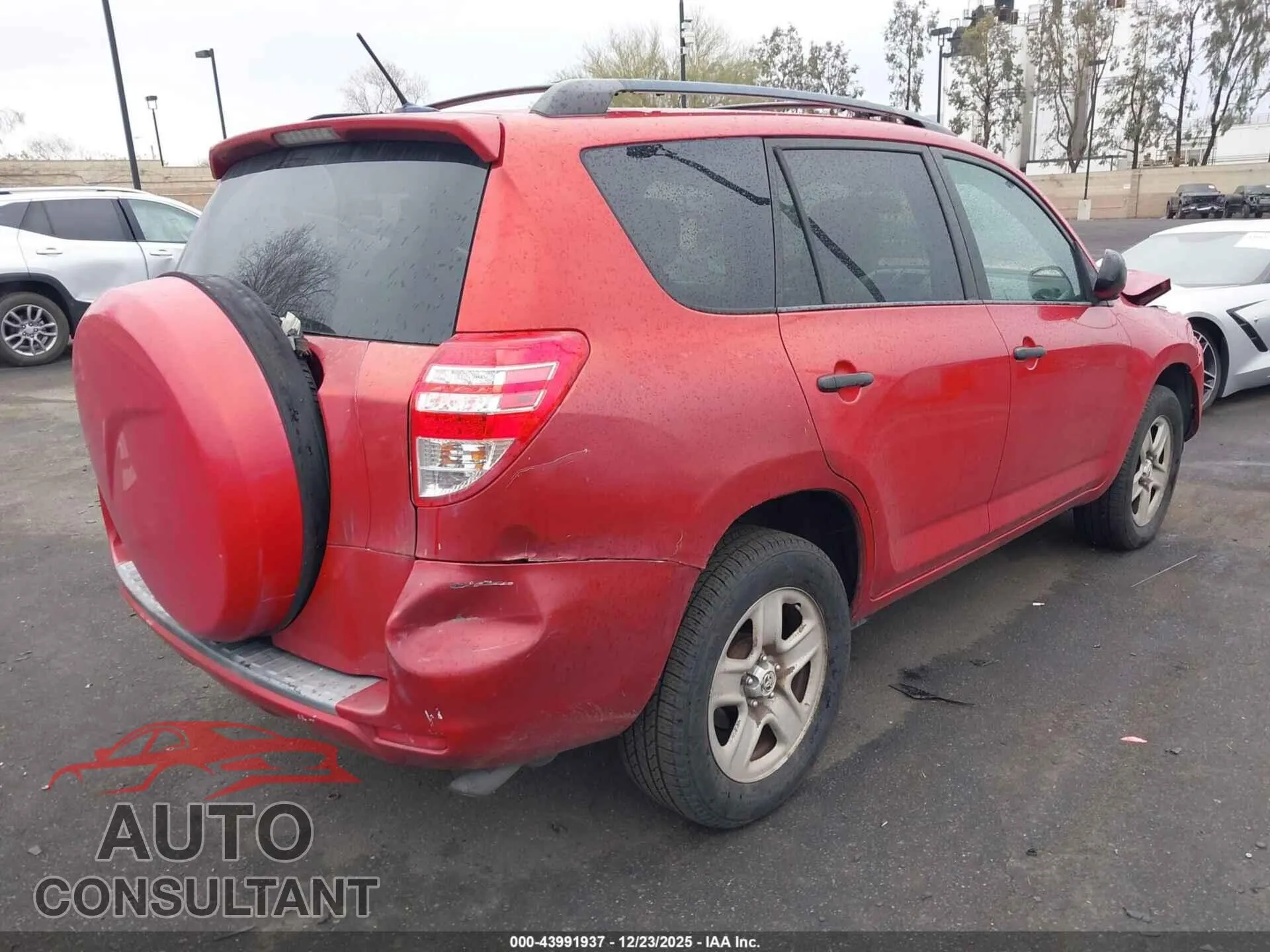 2009 TOYOTA RAV4 Damaged VIN 2T3ZF33V39W012599 – dashboard