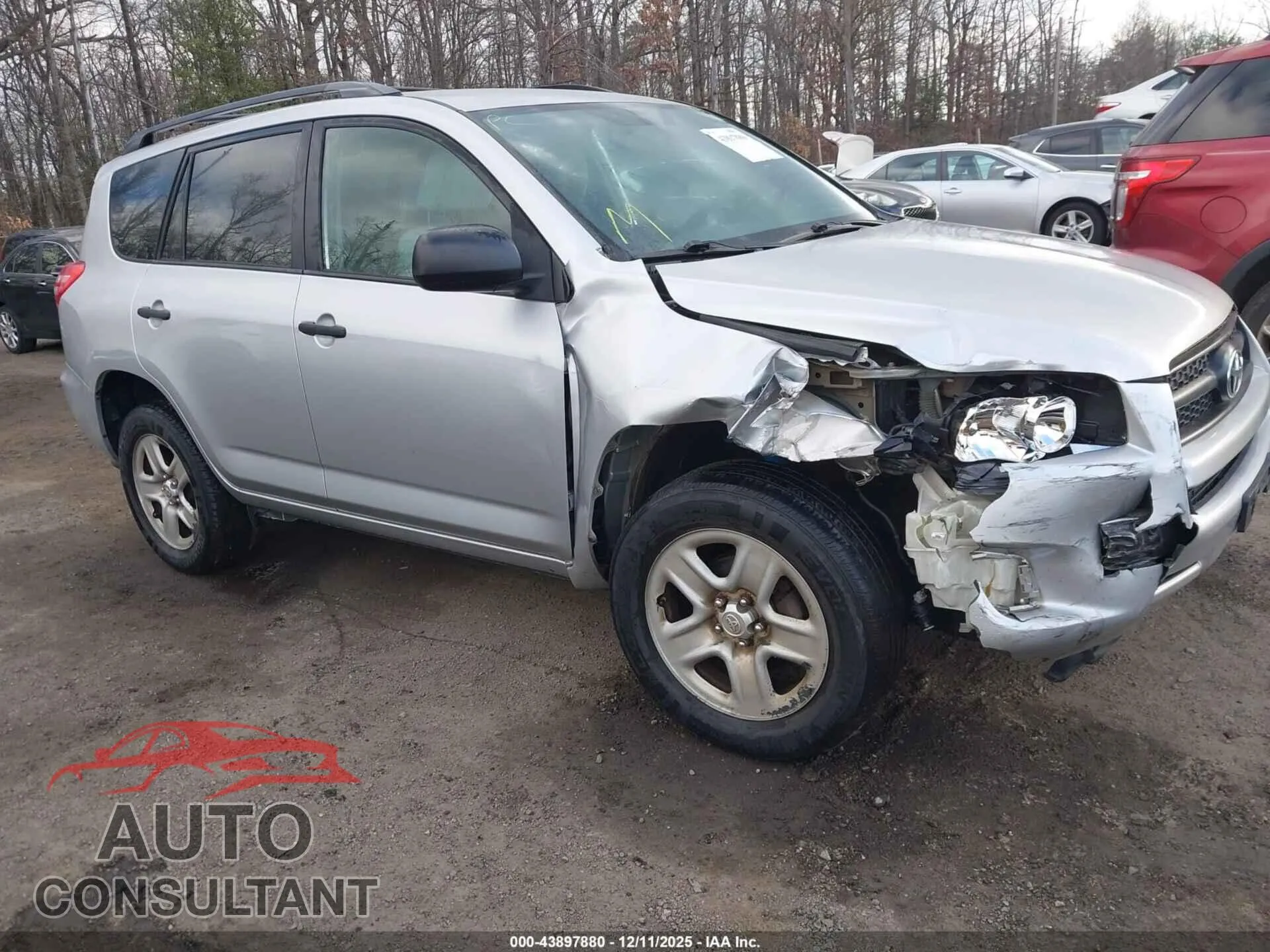 2012 TOYOTA RAV4 VIN 2T3ZF4DV0CW145543