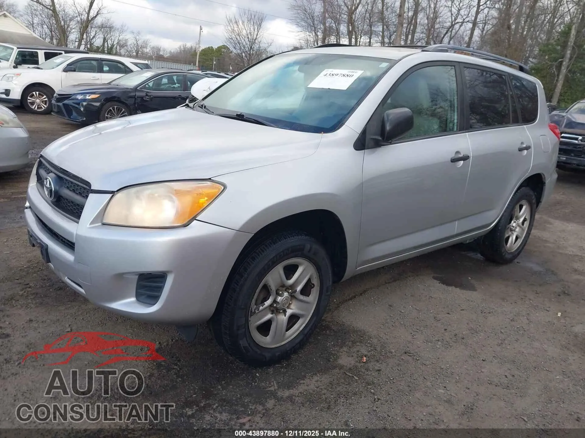 2012 TOYOTA RAV4 Damaged VIN 2T3ZF4DV0CW145543 – rear exterior