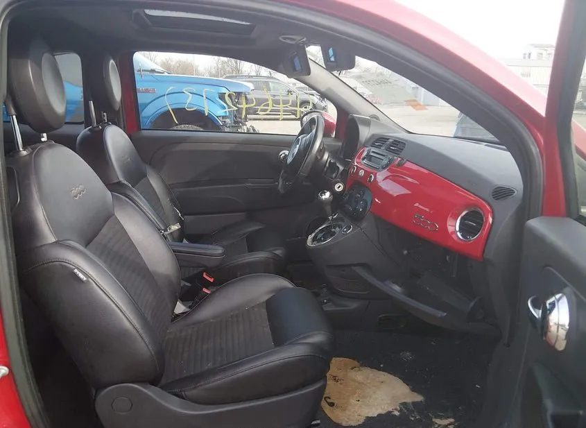 2015 FIAT 500 Used VIN 3C3CFFBR4FT507865 – rear exterior