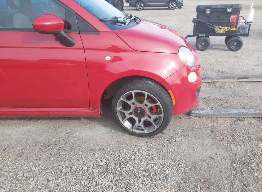 2015 FIAT 500 Used VIN 3C3CFFBR4FT507865 – side profile