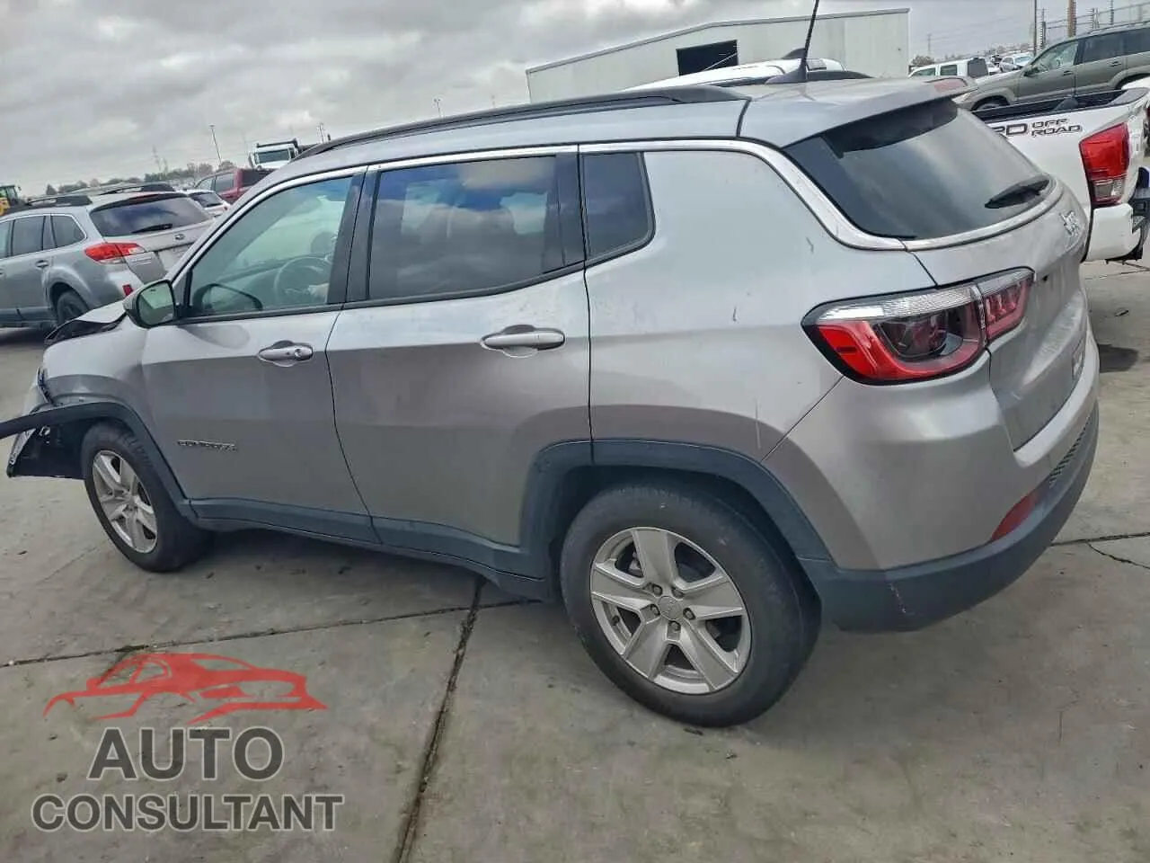 2022 JEEP COMPASS Damaged VIN 3C4NJCBB5NT138503 – rear exterior