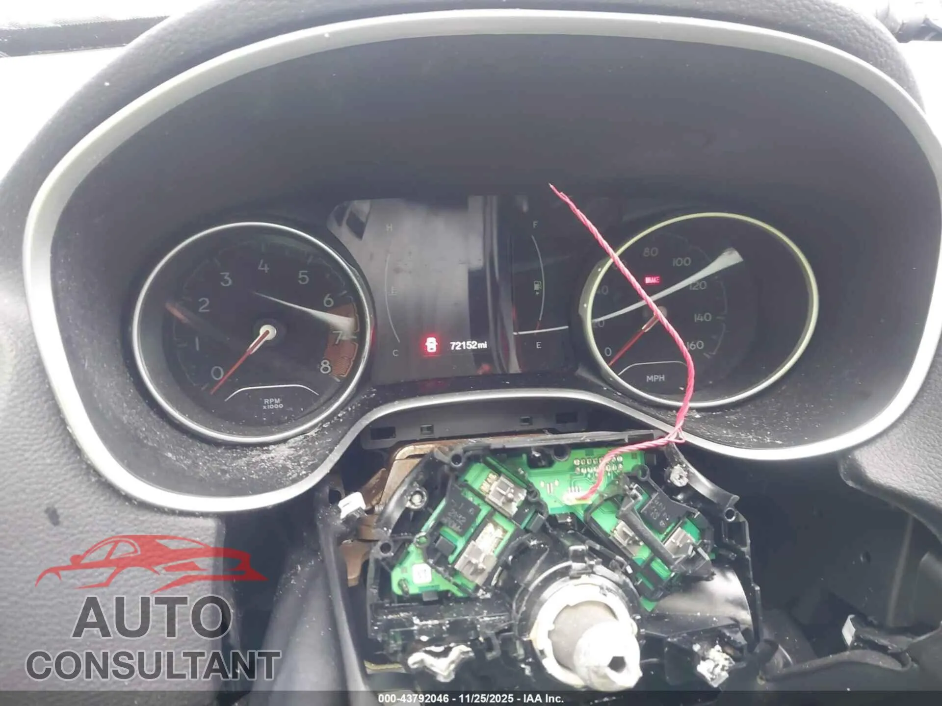 2019 JEEP COMPASS Damaged VIN 3C4NJDBB5KT595751 – exterior detail