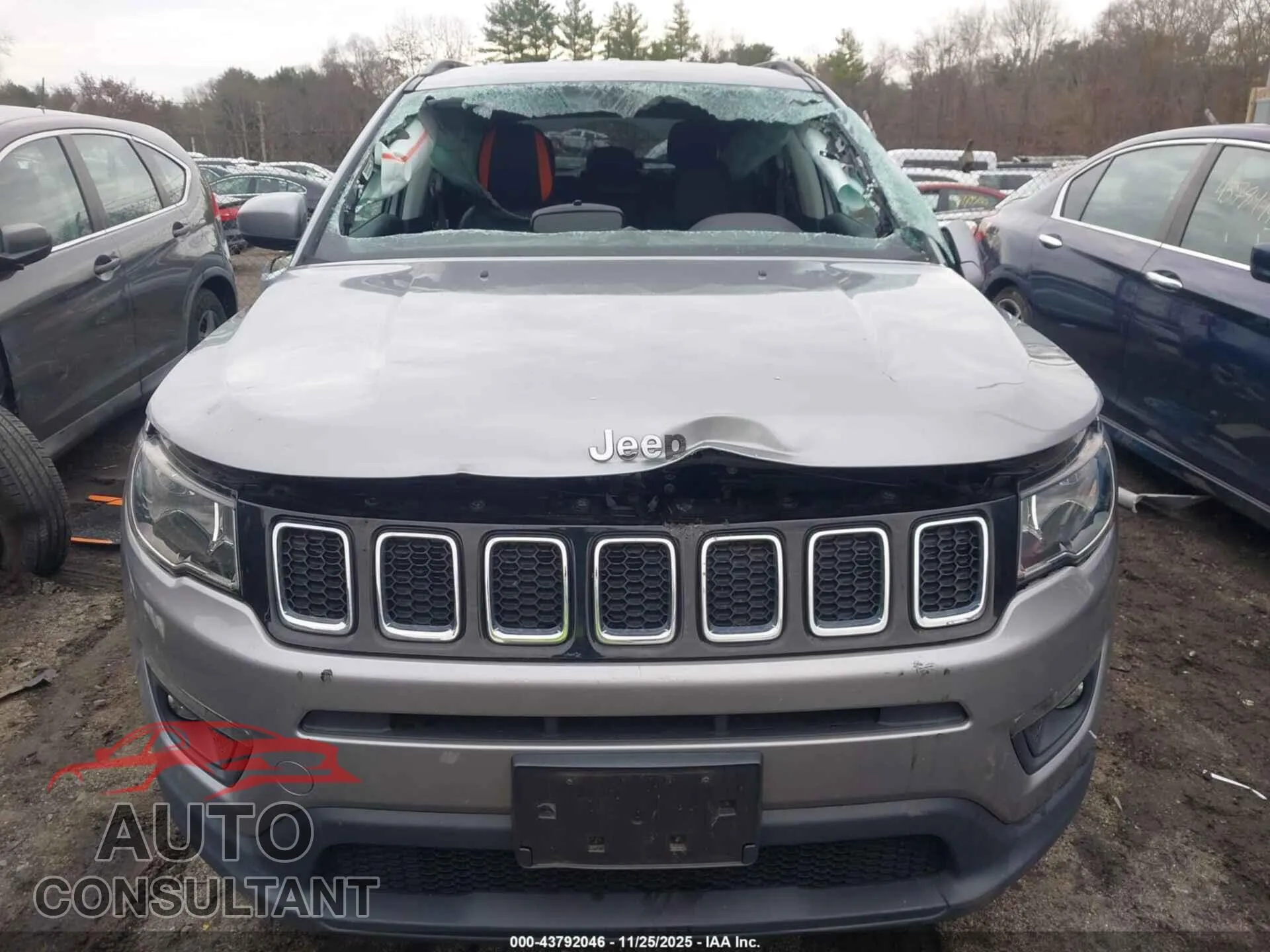 2019 JEEP COMPASS Damaged VIN 3C4NJDBB5KT595751 – photo 11