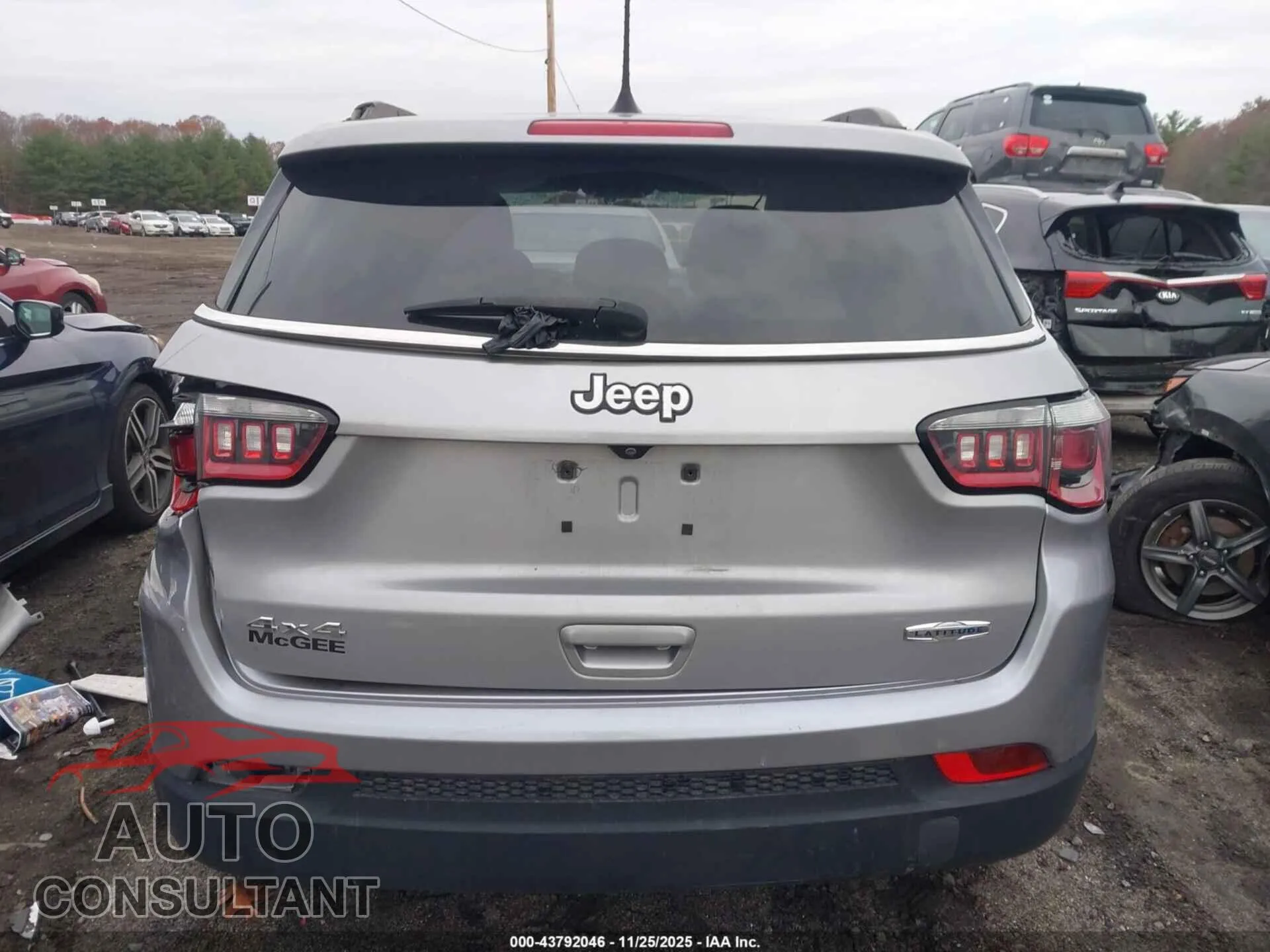 2019 JEEP COMPASS Damaged VIN 3C4NJDBB5KT595751 – photo 15