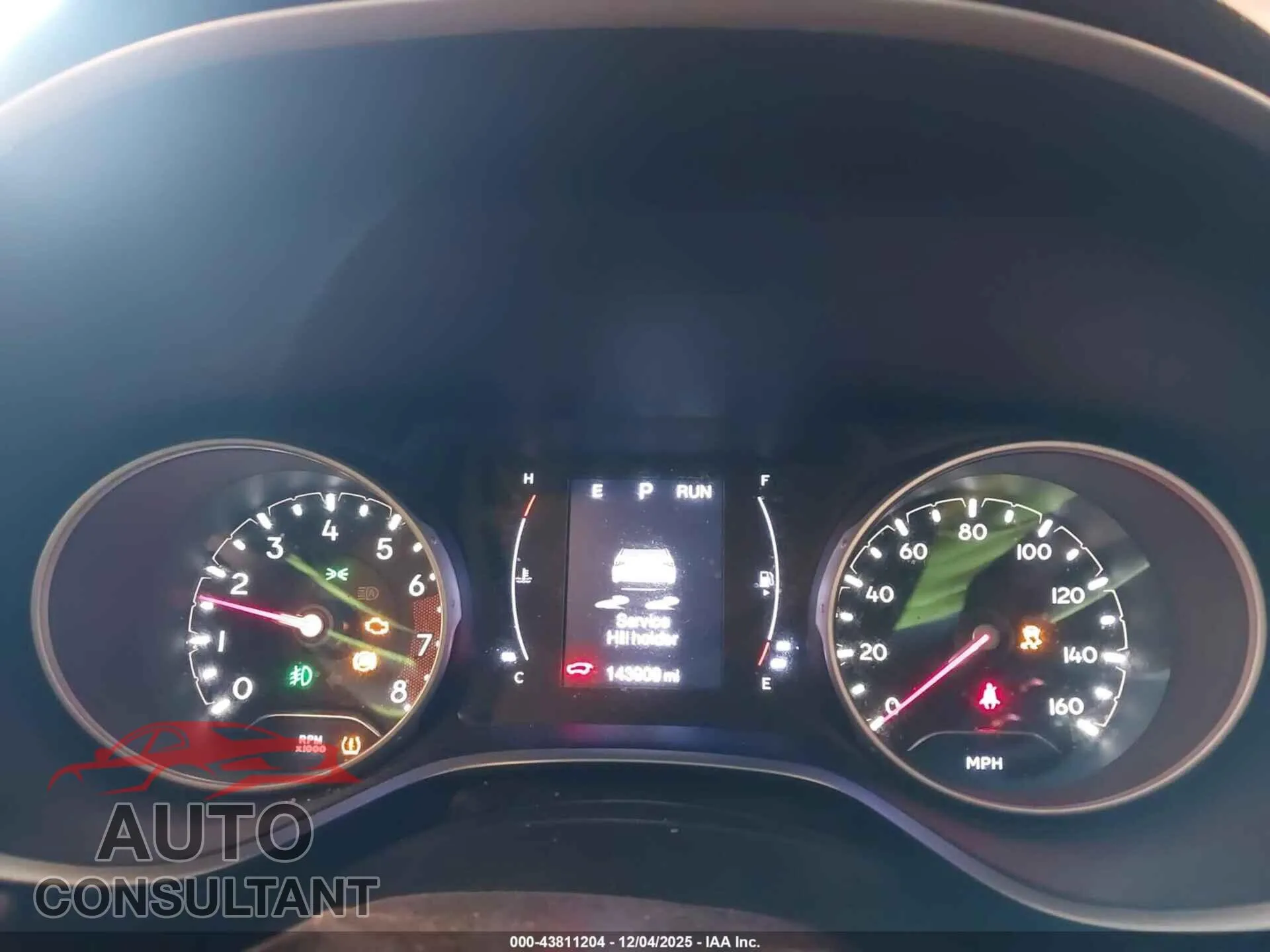 2019 JEEP COMPASS Damaged VIN 3C4NJDBB7KT646179 – exterior detail