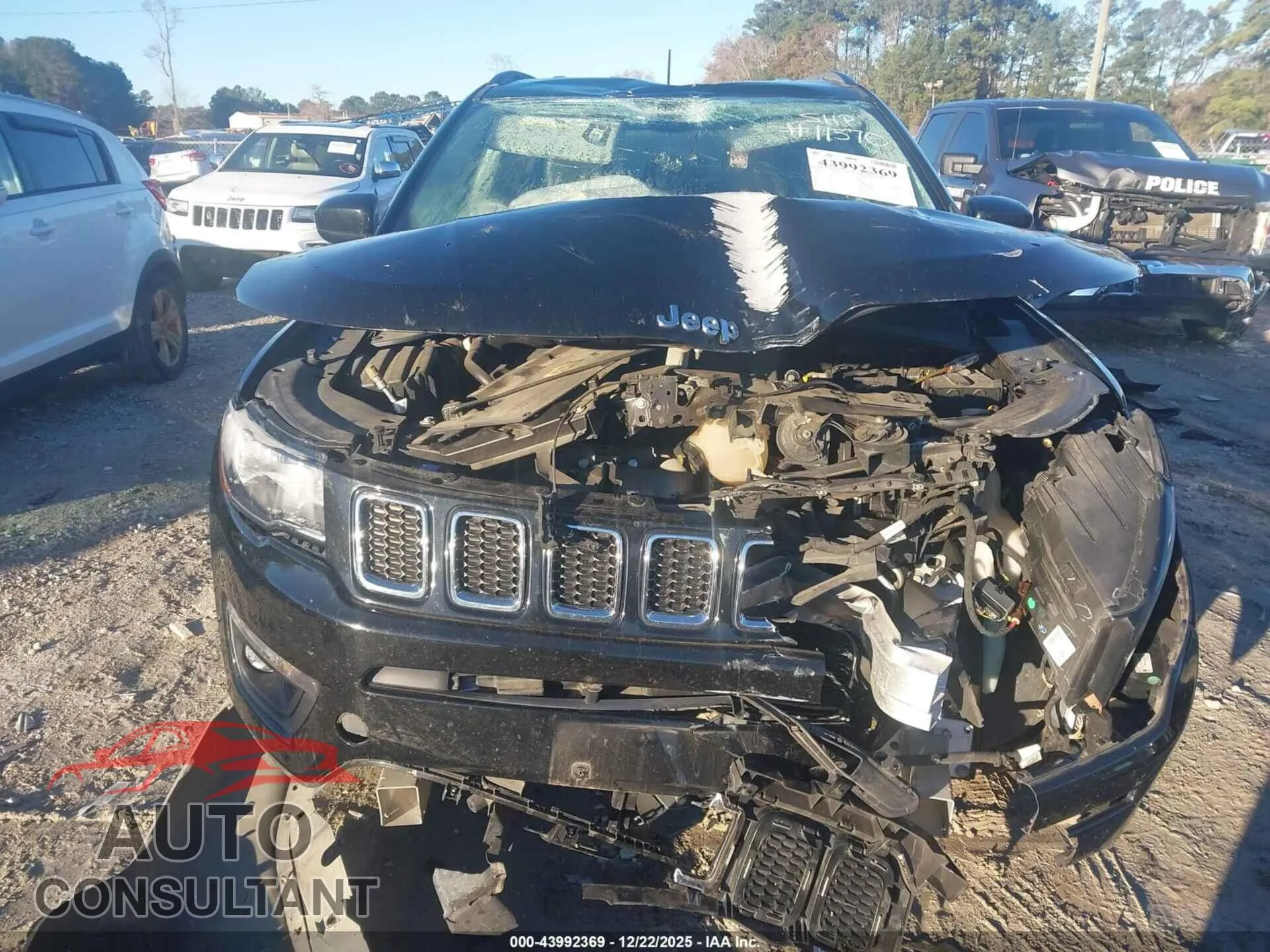 2018 JEEP COMPASS Damaged VIN 3C4NJDBBXJT246552 – photo 12