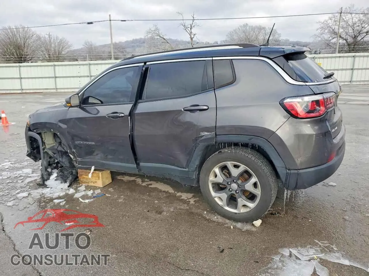 2018 JEEP COMPASS Damaged VIN 3C4NJDCB1JT231632 – rear exterior