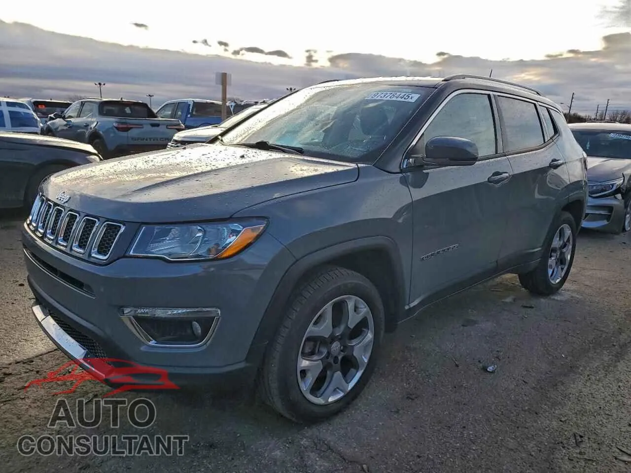 2021 JEEP COMPASS VIN 3C4NJDCBXMT504037