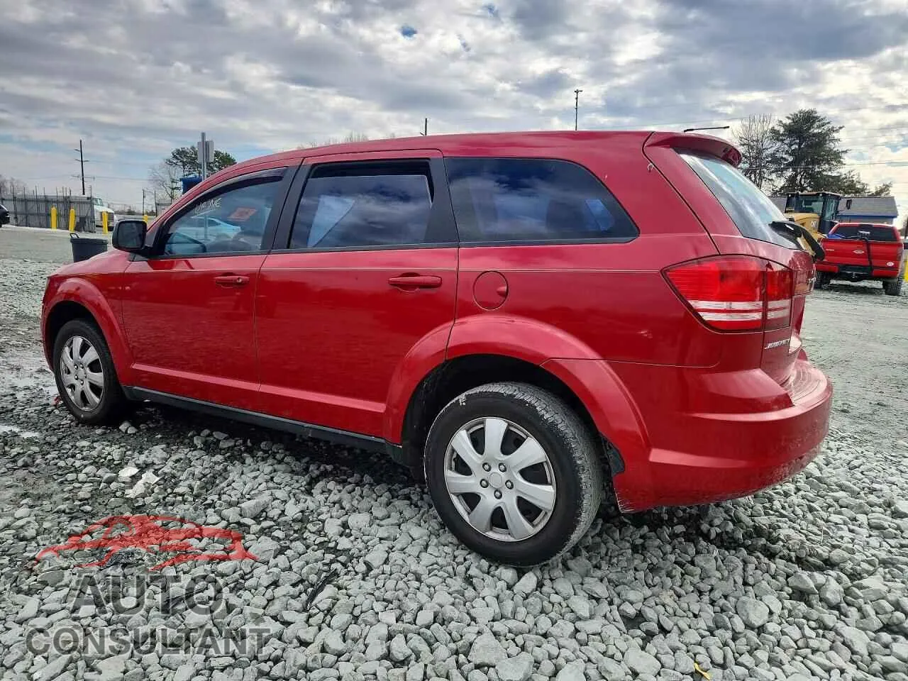 2014 DODGE JOURNEY Damaged VIN 3C4PDCAB7ET258708 – rear exterior