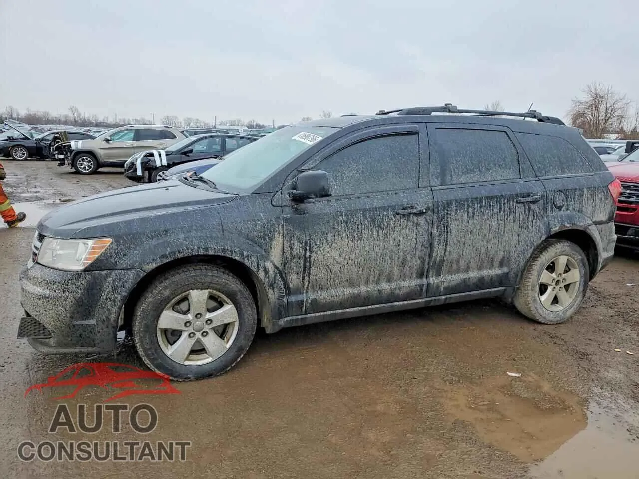 2014 DODGE JOURNEY VIN 3C4PDCAB8ET156866