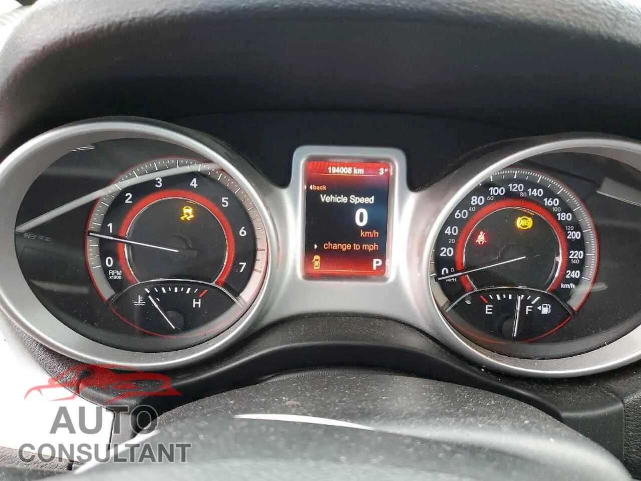 2014 DODGE JOURNEY Used VIN 3C4PDCAB8ET156866 – trunk area