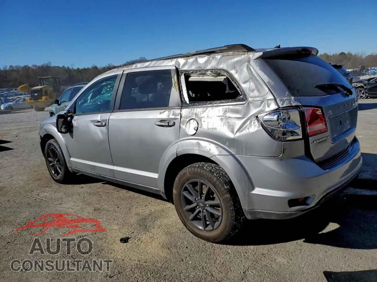 2019 DODGE JOURNEY Damaged VIN 3C4PDCBBXKT866152 – rear exterior
