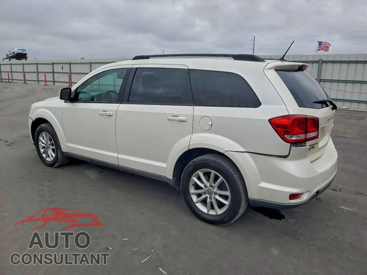 2013 DODGE JOURNEY Damaged VIN 3C4PDCBG8DT690961 – rear exterior