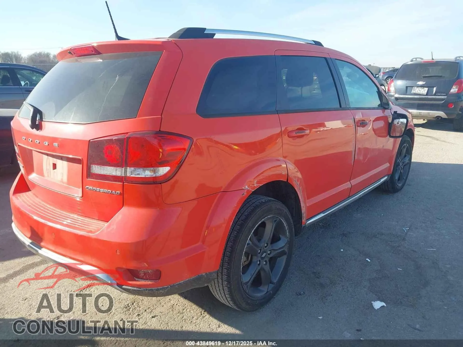 2018 DODGE JOURNEY Damaged VIN 3C4PDCGB9JT491037 – dashboard