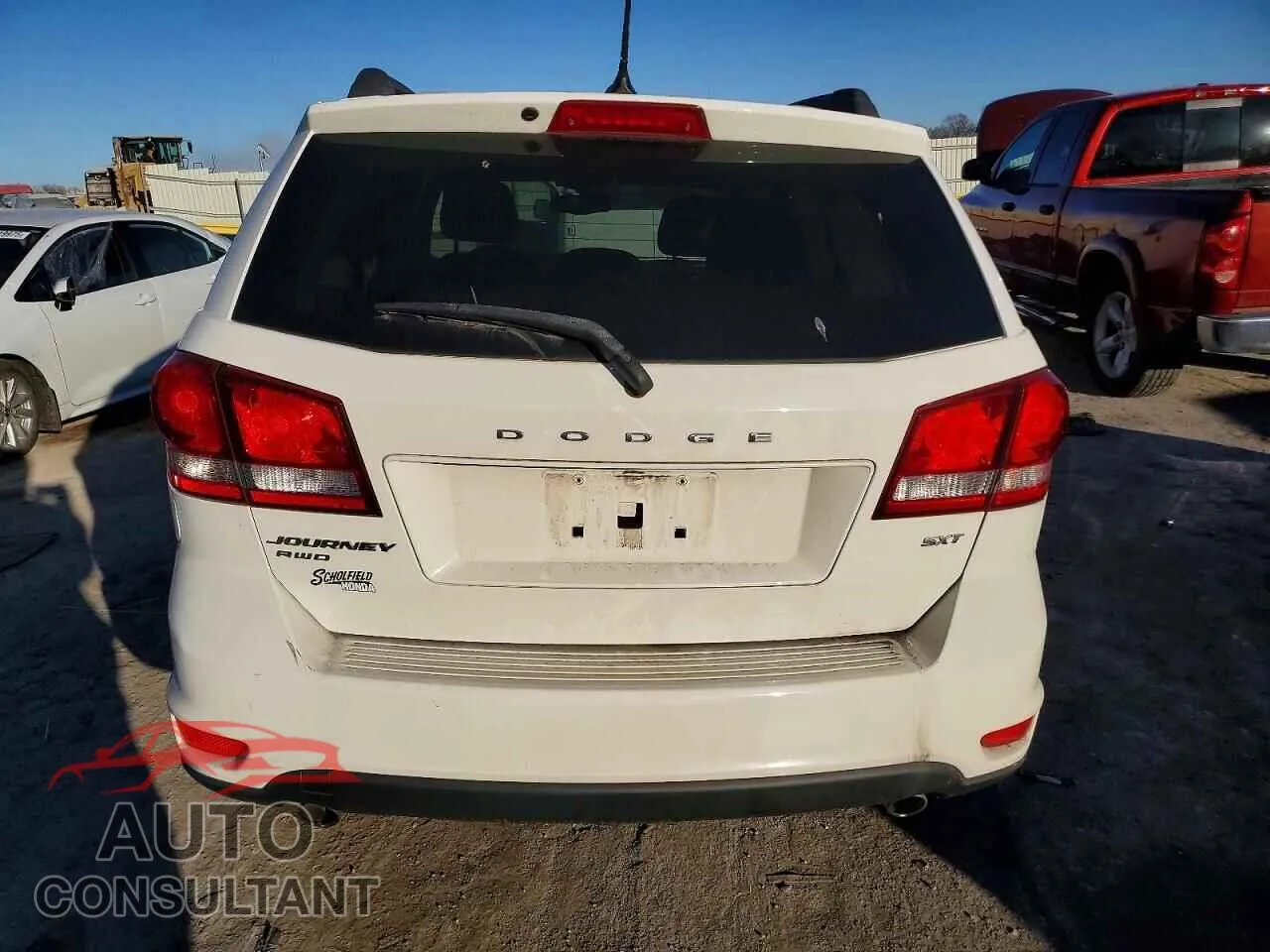 2014 DODGE JOURNEY Damaged VIN 3C4PDDBGXET169568 – engine bay