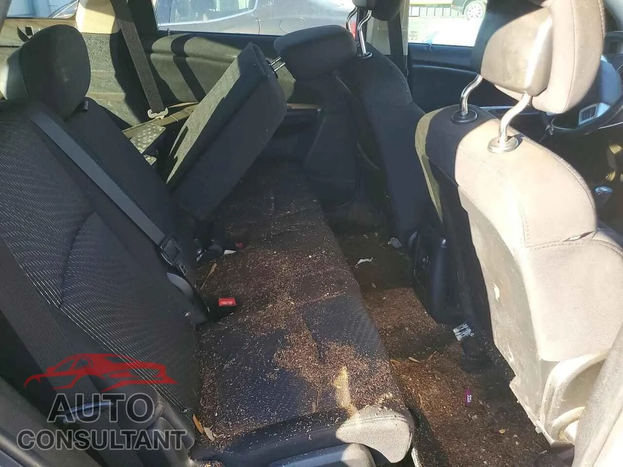 2014 DODGE JOURNEY Damaged VIN 3C4PDDBGXET169568 – odometer reading