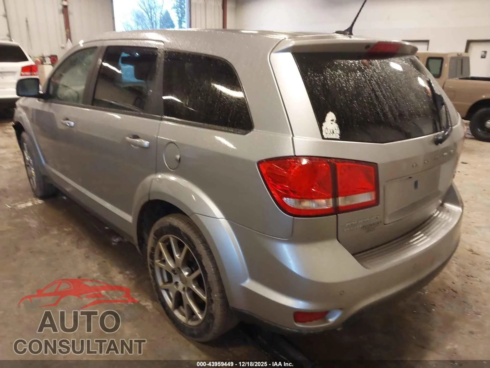 2016 DODGE JOURNEY Damaged VIN 3C4PDDEG4GT248278 – side profile